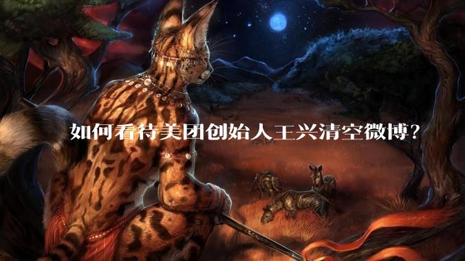 如何看待美团创始人王兴清空微博？