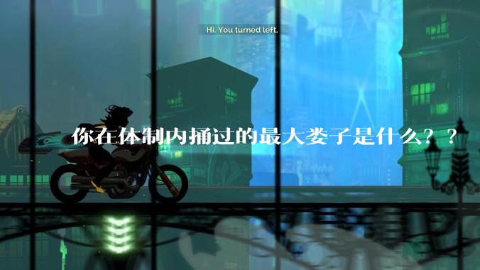 你在体制内捅过的最大娄子是什么？？